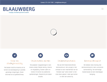 Tablet Screenshot of blaauwberg.nl
