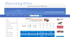Desktop Screenshot of blaauwberg.net