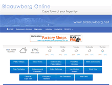 Tablet Screenshot of blaauwberg.net
